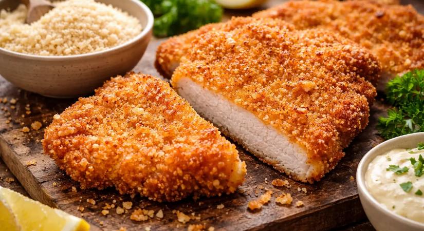 Felejtsd el a zsemlemorzsát. Ettől az összetevőtől a sertésszeletek ropogósabbak lesznek, mint valaha