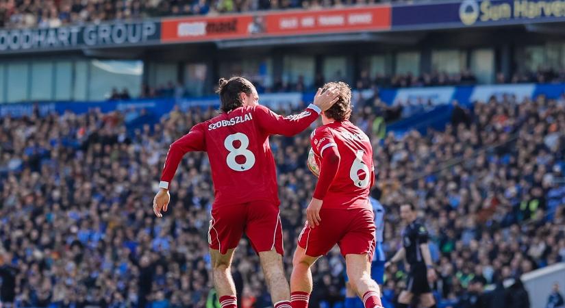 Arne Slot Marco Rossinak is üzent a Liverpool újabb veresége után