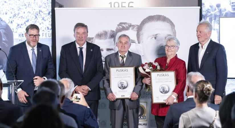 Az Aranycsapat több mint 100 éve született tagjaira emlékeztek