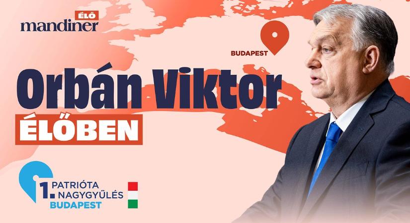 Budapestre érkezik a Patrióta Nagygyűlés! – Kövesse élő közvetítésünket!