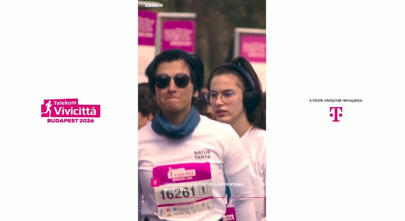 Attiláné végigvitte a SIÓ Vitatigris Minicittá 2,4 km-t – ma az egészségéért is nagyot futott