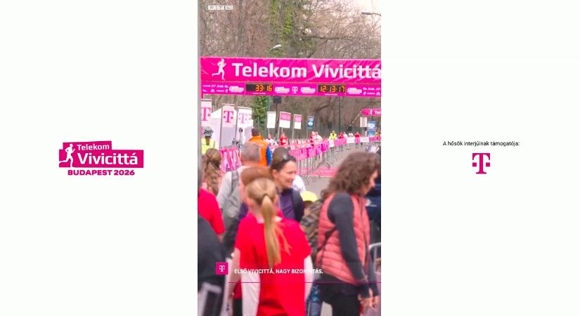 Ibolya végigtúrázta a Vivicittá Városi Túra 8 km-t – ma nyolc kilométert tett az egészségéért