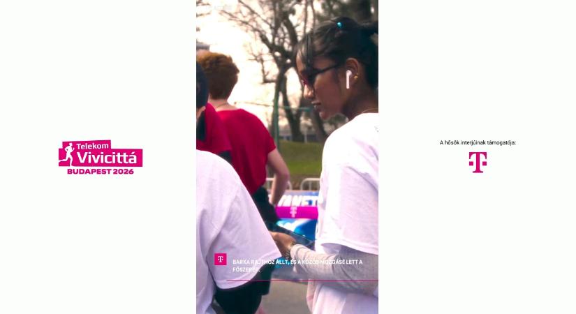 Barka végigfutotta a SIÓ Vitatigris Minicittá 2,4 km-t – ma közel két és fél kilométerrel tett többet az egészségéért