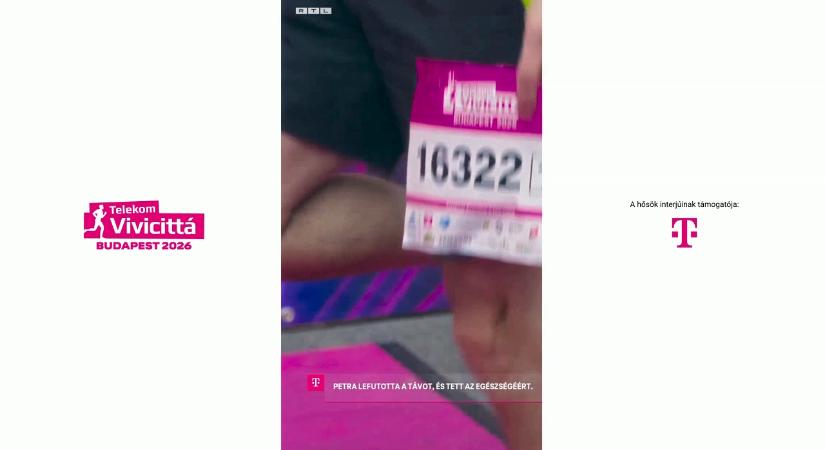 Petra nagyot ment a SIÓ Vitatigris Minicittá 2,4 km-en – ma is tett az egészségéért