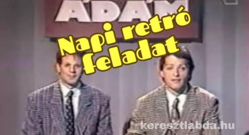 Retró feladat: Az Ötödölő vagy az Egy perc terc ültetett minket a képernyők elé?