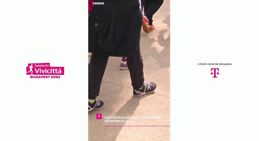 Bokor Krisztián nagyot ment első Vivicittáján: a 15 km-es városi túrával ma 15,3 kilométert tett az egészségéért