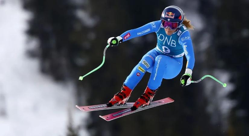 Alpesisí-vk: Sofia Goggiáé lett a női szuperóriás-műlesiklás kristálygömbje