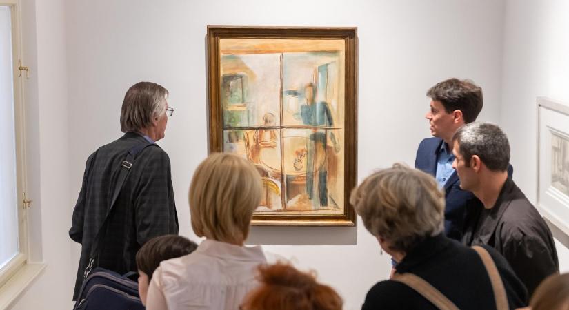 A ResoArt Gyűjteményből válogatva nyílt Egry József-kiállítás a Vaszary Galériában