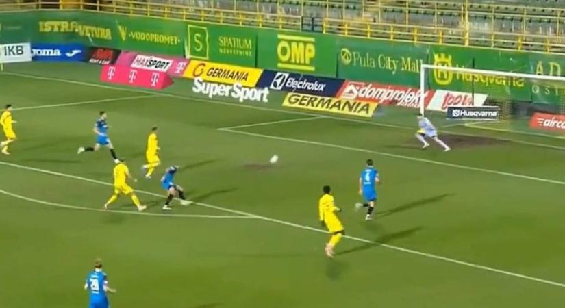 A hét legbizarrabb gólja, avagy megjelent a vakond Horvátországban