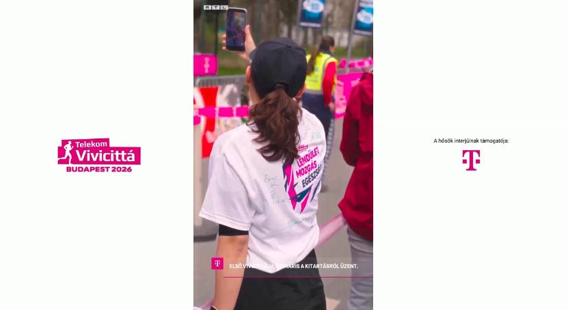 Ildikó végigtúrázta a Vivicittá Városi Túra 8 km-t – ma nyolc kilométerrel tett többet az egészségéért