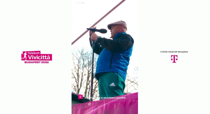 Cecilia nagyot ment a 41. Telekom Vivicittán – ma a célba érés mellett az egészségéért is rengeteget tett