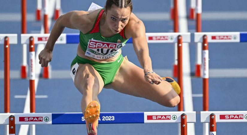 Kozák Luca országos csúccsal elődöntős 60 méter gáton az atlétikai vb-n