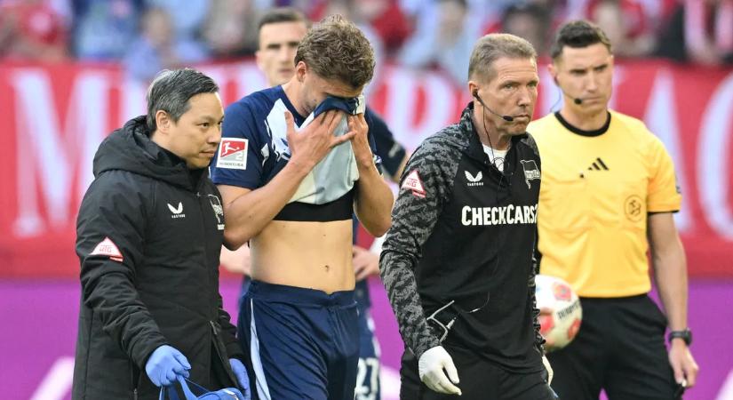 Dárdai Mártont korán le kellett cserélni a Hertha bajnokiján