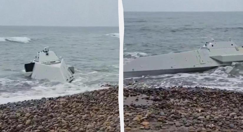 Új tengeri drónt tesztelhet Ukrajna, egy Törökországban kötött ki