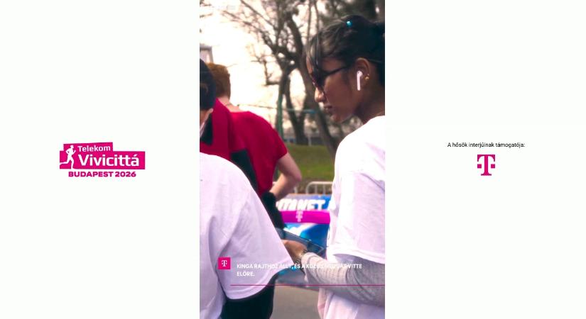 Párkányi Kinga végigpörgette a SIÓ Vitatigris Minicittá 2,4 km-t – ma közel két és fél kilométert tett az egészségéért