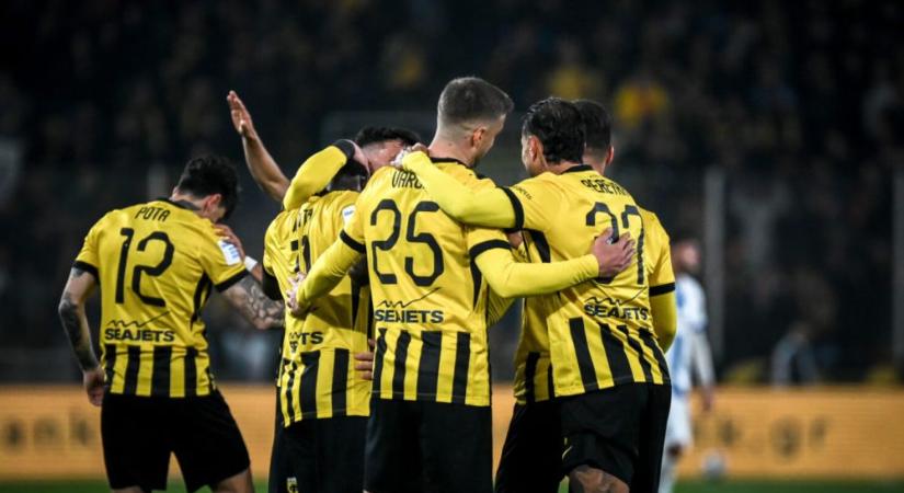 AEK: Varga Barnabás megint gólt szerzett, de a szünetben lecserélték - videó