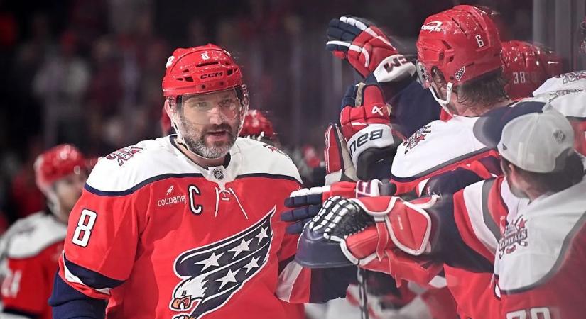 Ovecskin megszerezte az 1000. gólját az NHL-ben