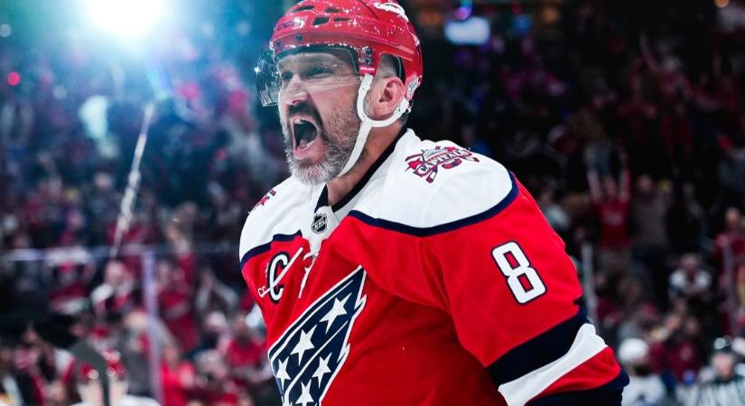 Ovecskin megszerezte ezredik gólját az NHL-ben