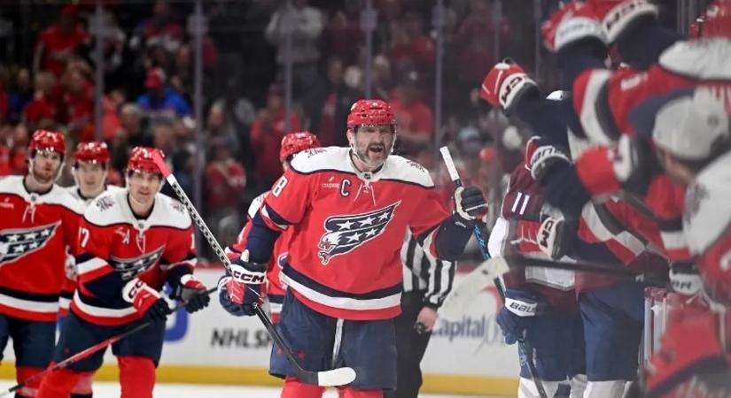 Felfoghatatlan csúcs: Alekszandr Ovecskin belépett a halhatatlanok közé az NHL-ben - videó