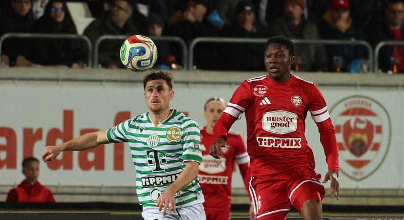 Vezetésről vesztett pontokat a Fradi Kisvárdán, három pont az ETO előnye