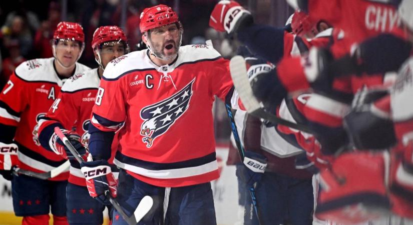 Megvillant a védjegye: Ovecskin megszerezte ezredik gólját az NHL-ben