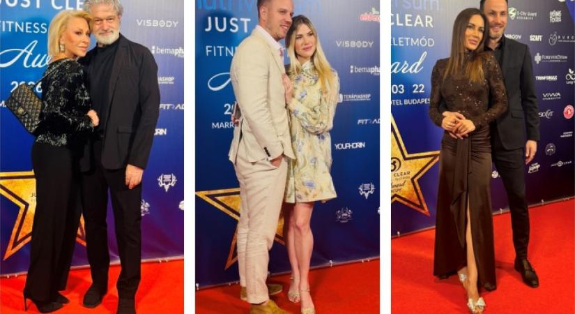 Minden tekintet rájuk szegeződött: ők voltak a Just Clear Award legjobban öltözött sztárjai