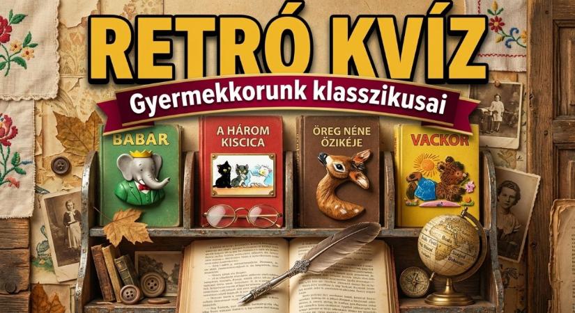 Retró kvíz: Kisvakond és Babar király. Mennyire emlékszel ezekre a régi mesékre?