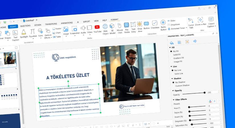 ActivePresenter 10: e-learning készítő, AI funkciókkal felturbózva