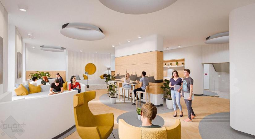 Új ifjúsági tér jön létre a belvárosban