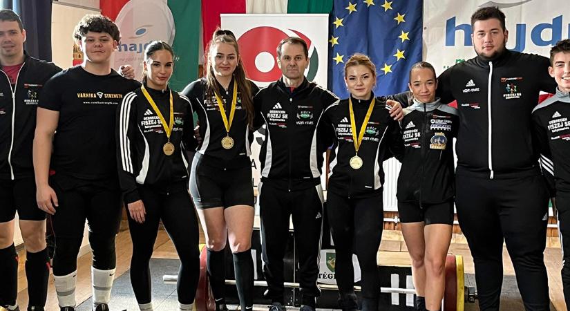 Kitettek magukért a hétvégén a debreceni súlyemelők