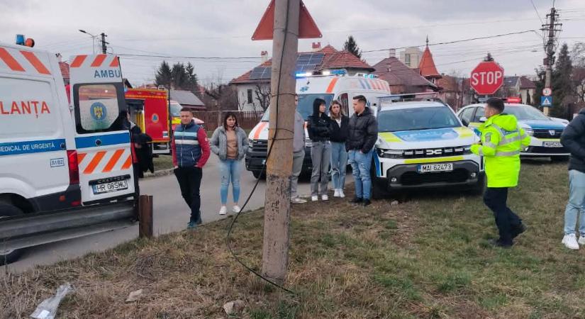 Marosvásárhelyre szállították a csíkszeredai vasúti balesetben súlyosan megsérült csecsemőt