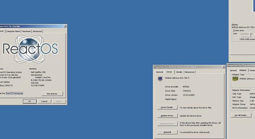 Óriásit lépett előre a Windows ingyenes, nyílt forrású klónja a videókártyák támogatása terén