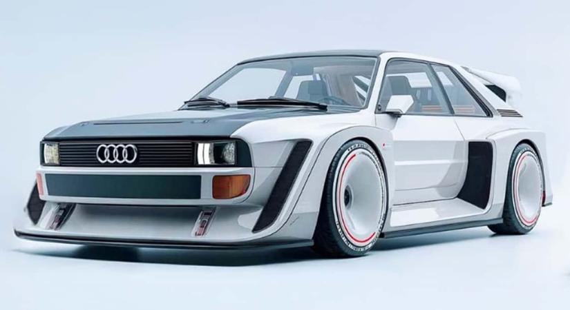 Kompresszoros V8-cal támad fel a legendás Audi Quattro