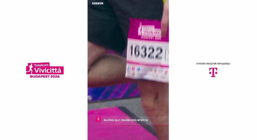 Marjorie megcsinálta a SIÓ Vitatigris Minicittá 2,4 km-t – ma közel két és fél kilométert futott az egészségéért