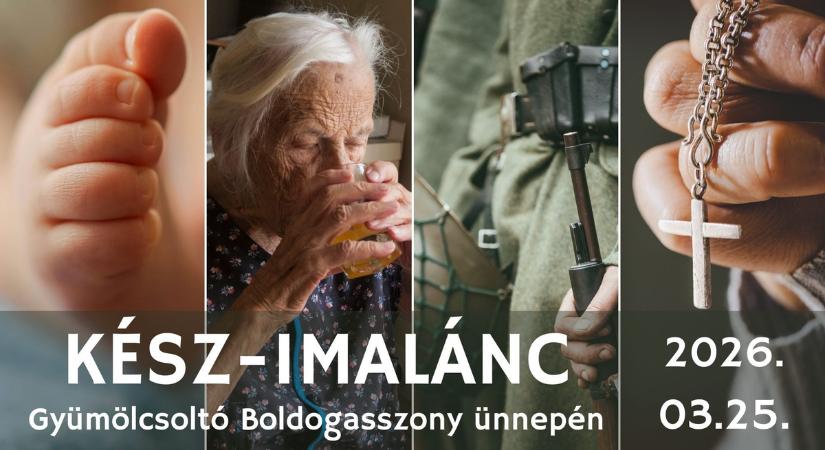 Béke: bárki csatlakozhat a 10 órás imaláncba!