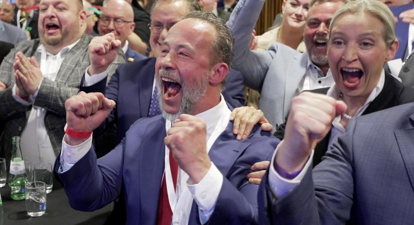 Az AfD Nyugat-Németországban is áttört: még soha nem értek el ilyen jó eredményt