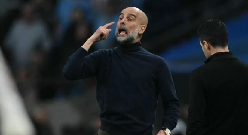 Pep Guardiola őrjöngve ünnepelt az Arsenal elleni kupadöntőben