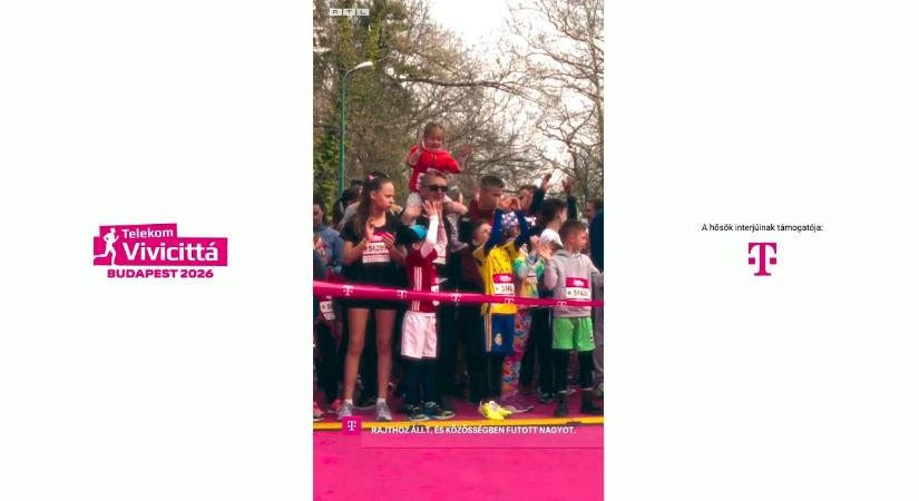 Magdolna végigvitte a SIÓ Vitatigris Minicittá 2,4 km-t – ma közel két és fél kilométert tett az egészségéért
