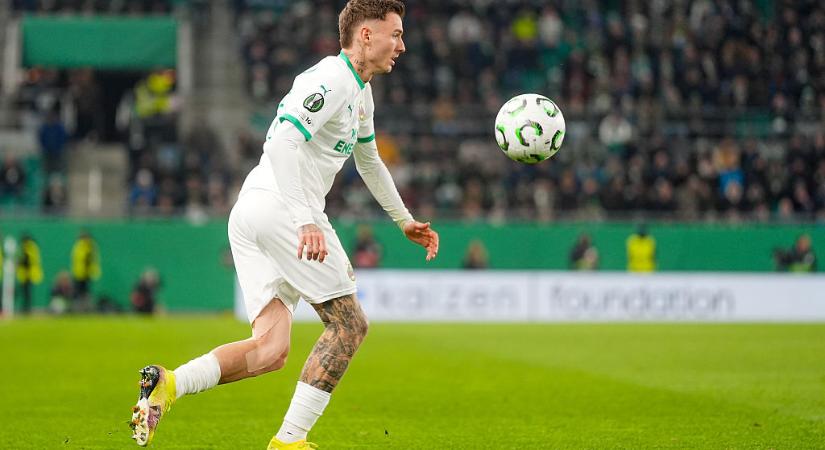 Osztrák Bundesliga: Bolla Bendegúz duplája is kellett a Rapid Wien sikeréhez