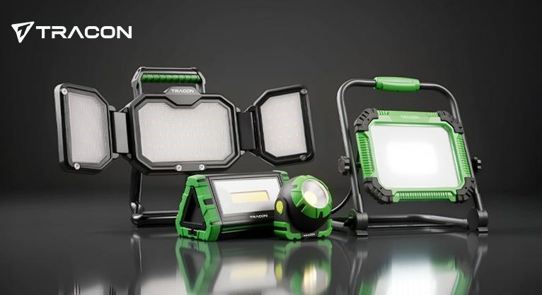 TRACON hordozható LED munkalámpák