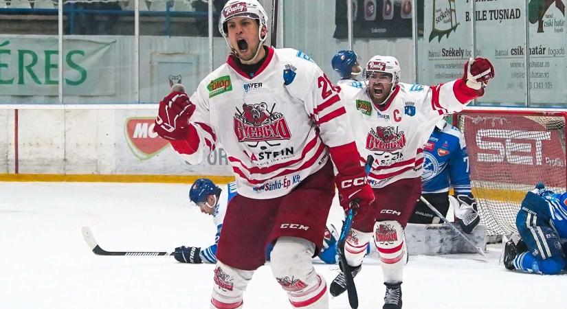 Erste Liga: A DVTK Jegesmedvék lesz a Gyergyói HK ellenfele az elődöntőben