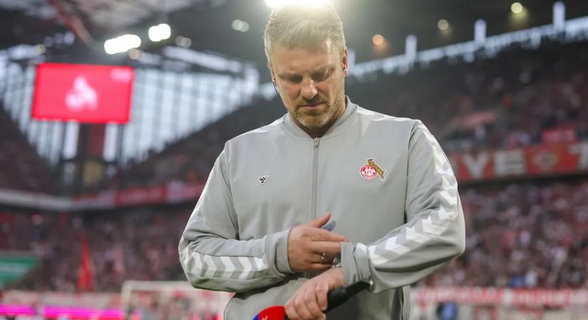 Megelégelte a csapat visszaesését, edzőt váltott a Köln vezetősége – hivatalos