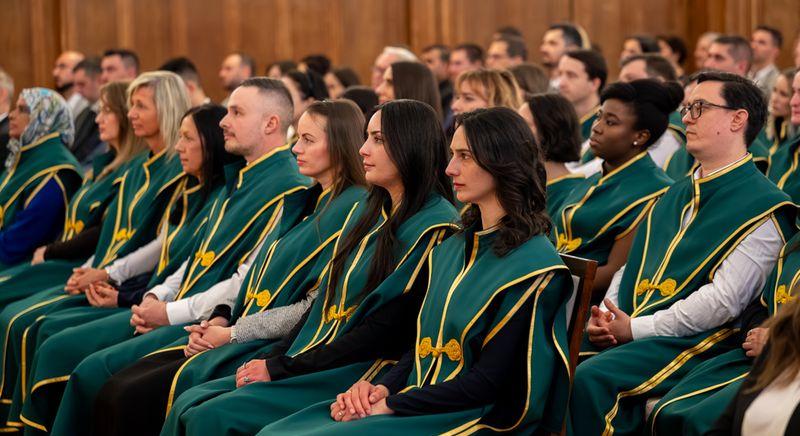 Új doktorokat avattak Debrecenben