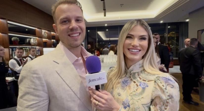 Bodnár Vivien élete első díját vette át – megható titok derült ki a férjével közös tetoválásról