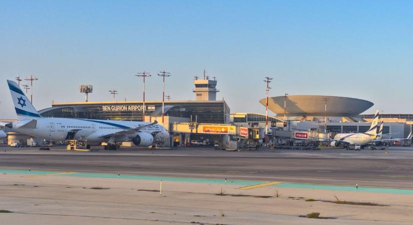 Nagy robbanás a Ben Gurion reptéren – még a drónzápor sem bénította meg Tel-Aviv légiközlekedését