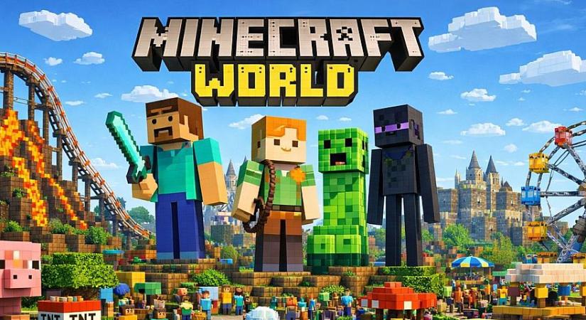 A valóságban is el lehet majd menni a Minecraft világába Európában