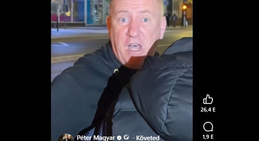 Megtámadták Magyar Pétert nagykanizsai országjárásán
