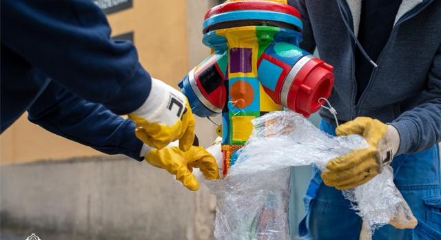 Rendhagyó művészi tűzcsapokkal gazdagodott Pécs