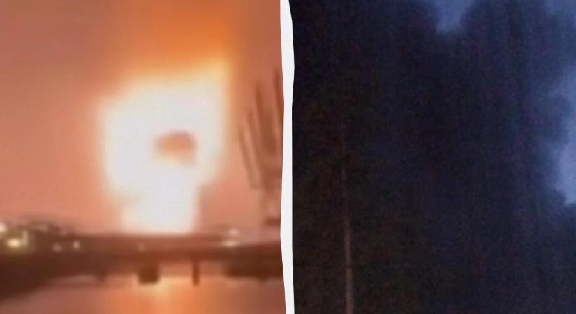 Dróntámadás ért egy orosz olajterminált