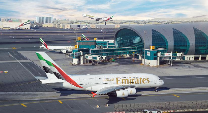 Az Emirates egyik A380-asa is megsérült az iráni támadásokban